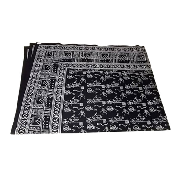 Multifunktionstuch 'Sikar', schwarz-weiß, L 260 cm, B 220 cm von fischer's lagerhaus