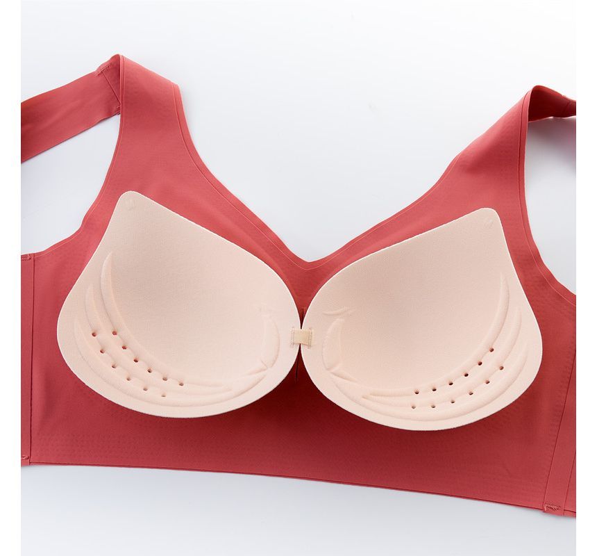 uliaque - Plus Size Effen Sportbeha