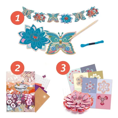 Djeco Multi-Activity Kit: Blumengarten