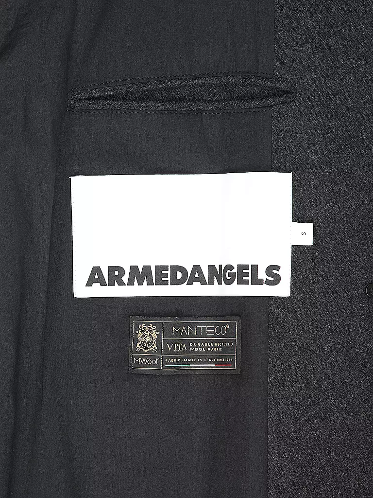 ARMEDANGELS Trenchcoat VAANOISE grau