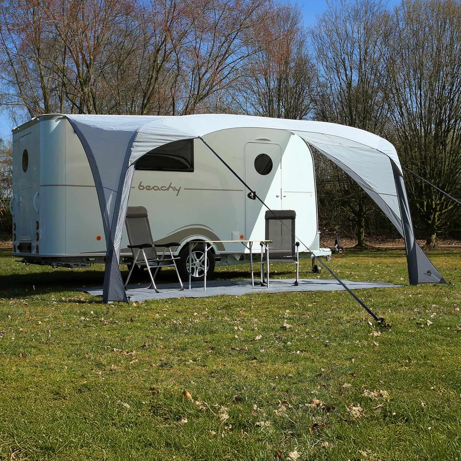 your GEAR Amalfi Air - Sonnensegel Vorzelt UV 50+ für Wohnwagen Beachy 360/420/450 von Hobby (Gr. 420)