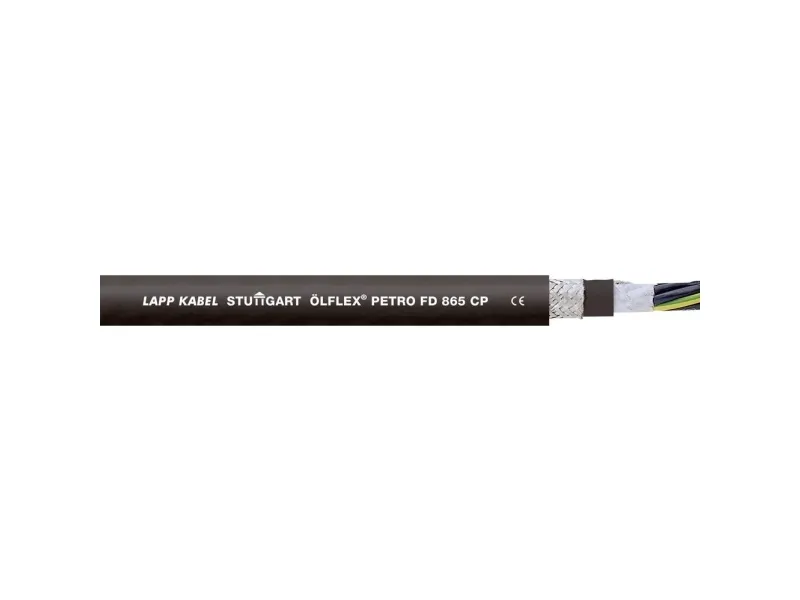 LAPP 23316/50 Slæbekædekabel ÖLFLEX® PETRO FD 865 CP 12 G 0.75 mm² Sort 50 m