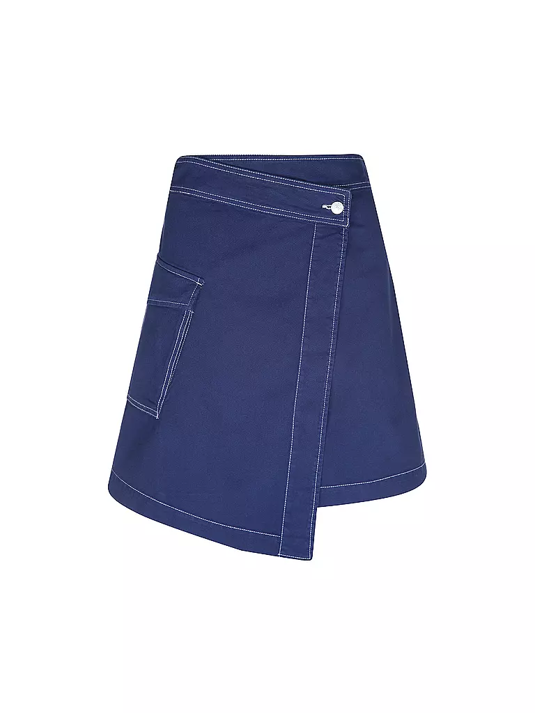 WOOLRICH Wickelrock  blau
