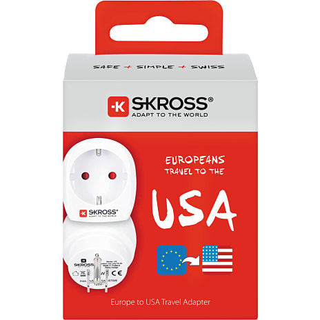 SKROSS rejseadapter 110-125 V