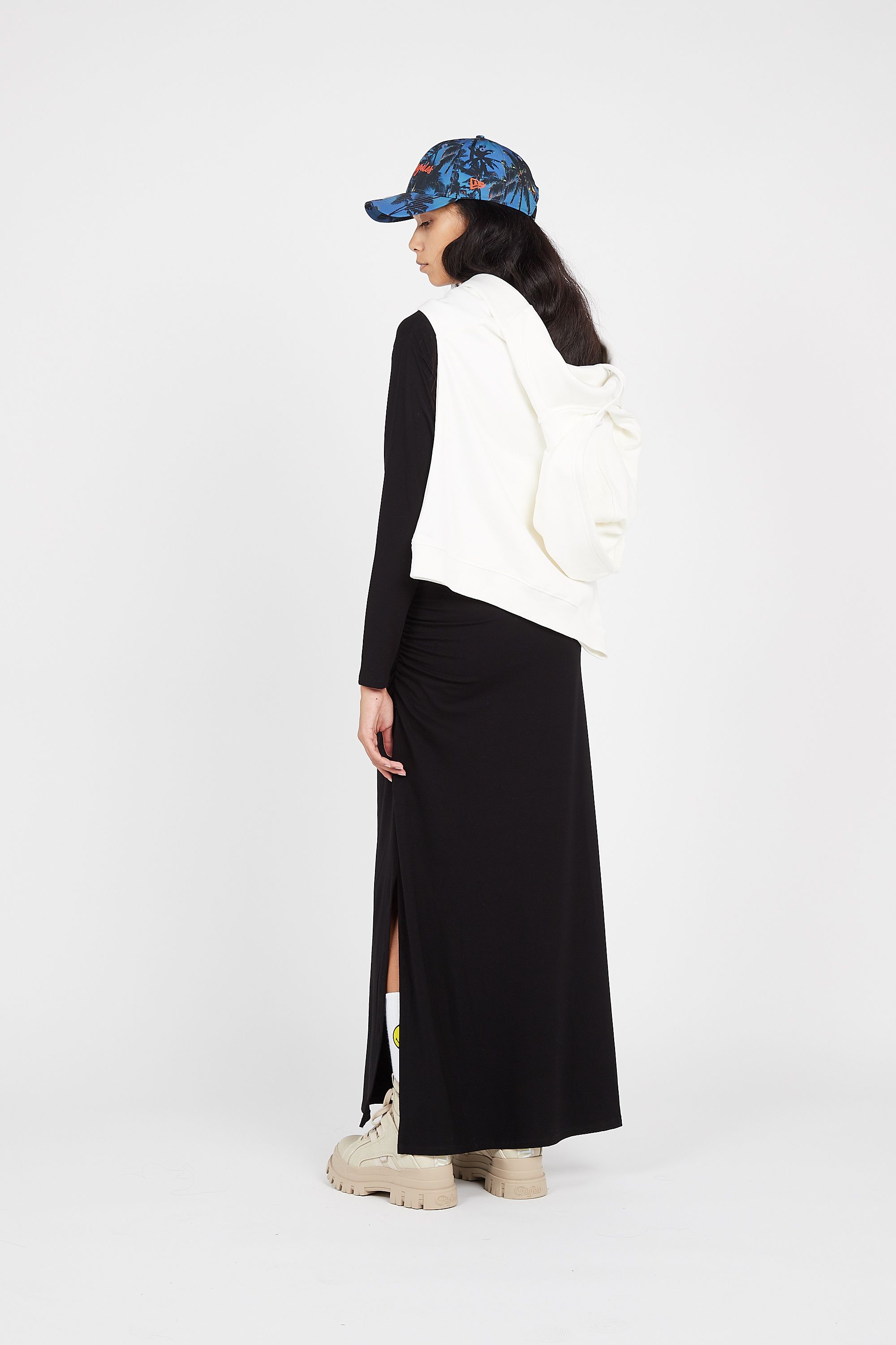MAISON LABICHE ROBE KEEP ON KISSING Noir