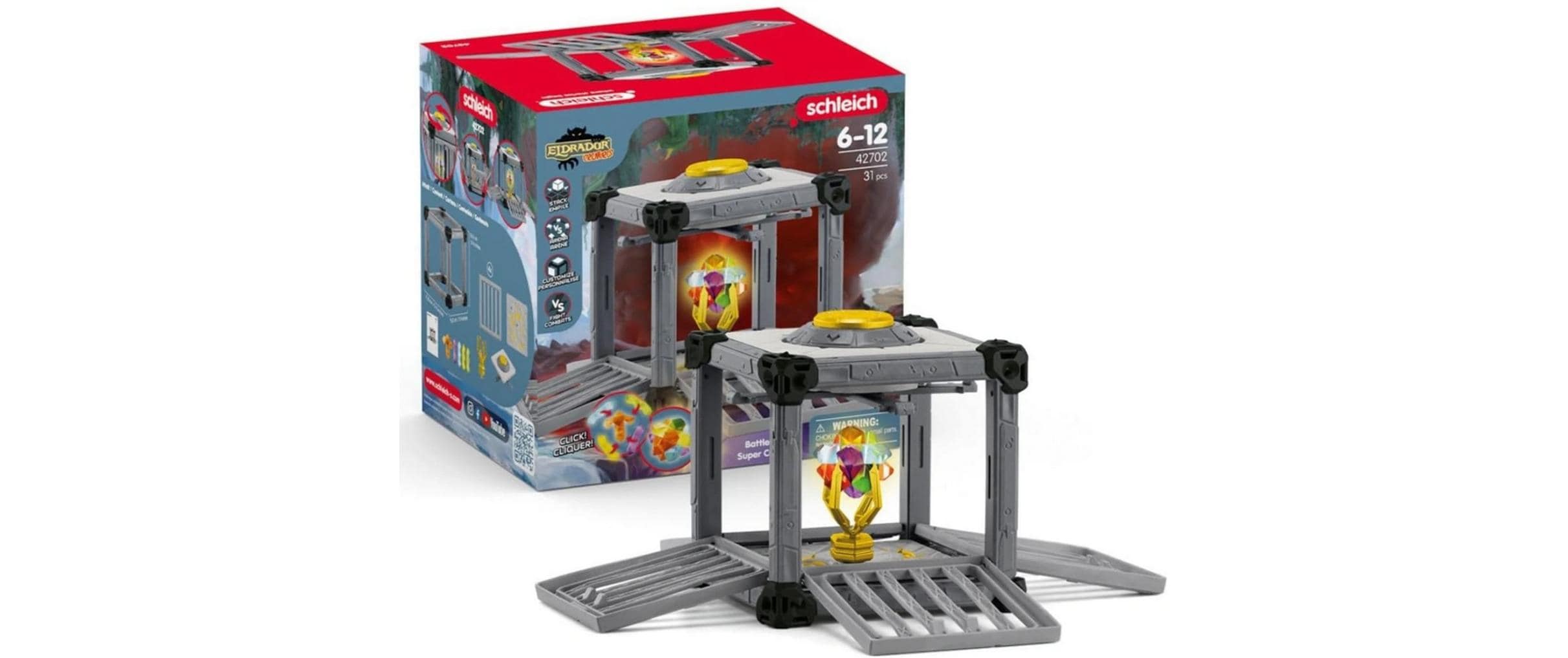 Spielfigurenset BattleCave SuperkristalleDetailreiches Spielset für spannende Abenteuer