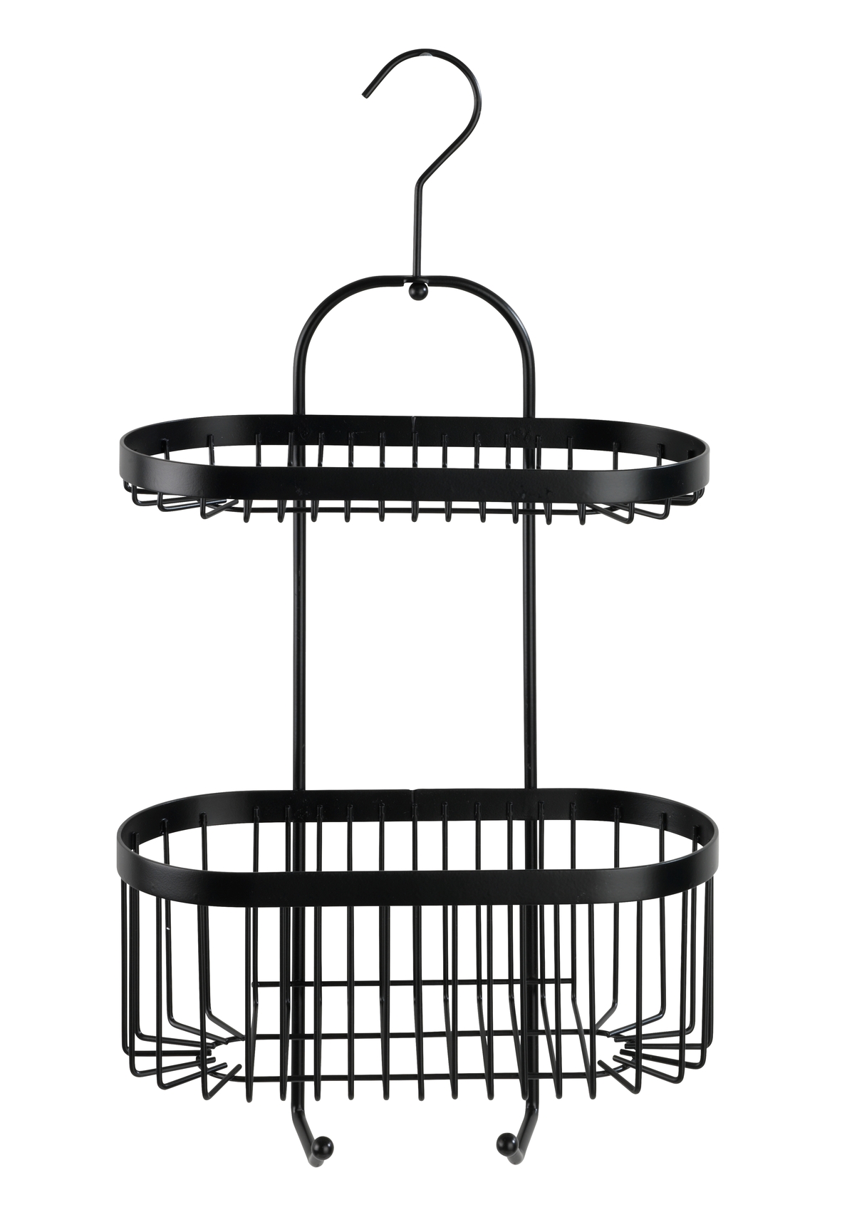 Wenko Classic Plus douche caddy 2-laags zwart