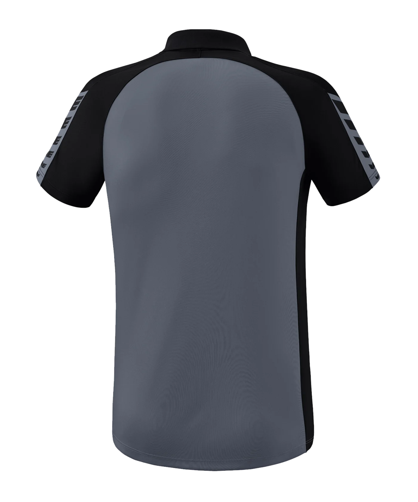 Erima Six Wings Poloshirt Grau Schwarz