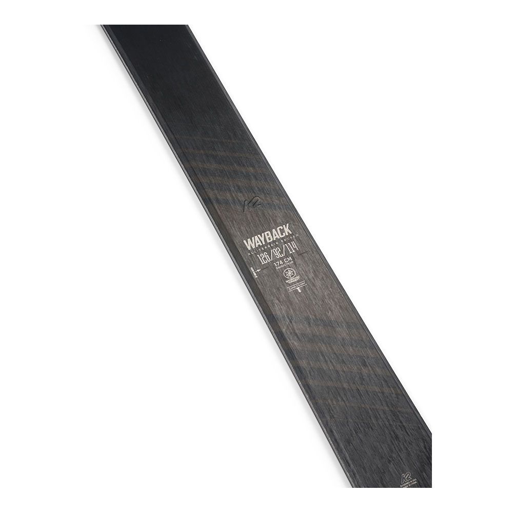 K2 WAYBACK 92 - Skis randonné Homme black/white/blue
