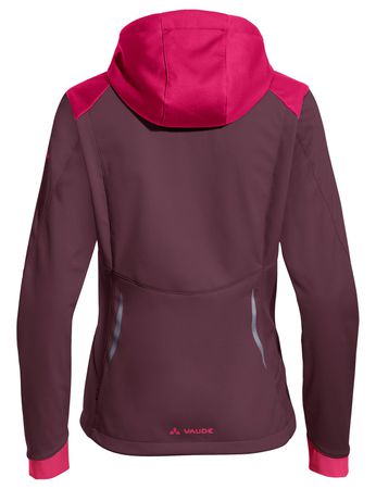 QIMSA Damen-Softshelljacke  cassis  36