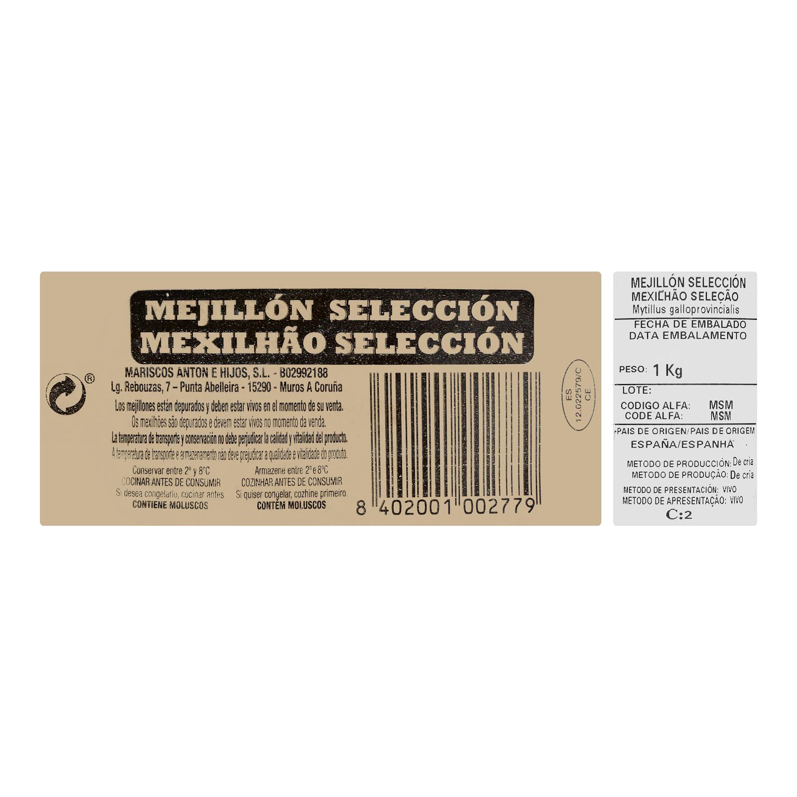Sélection de moules