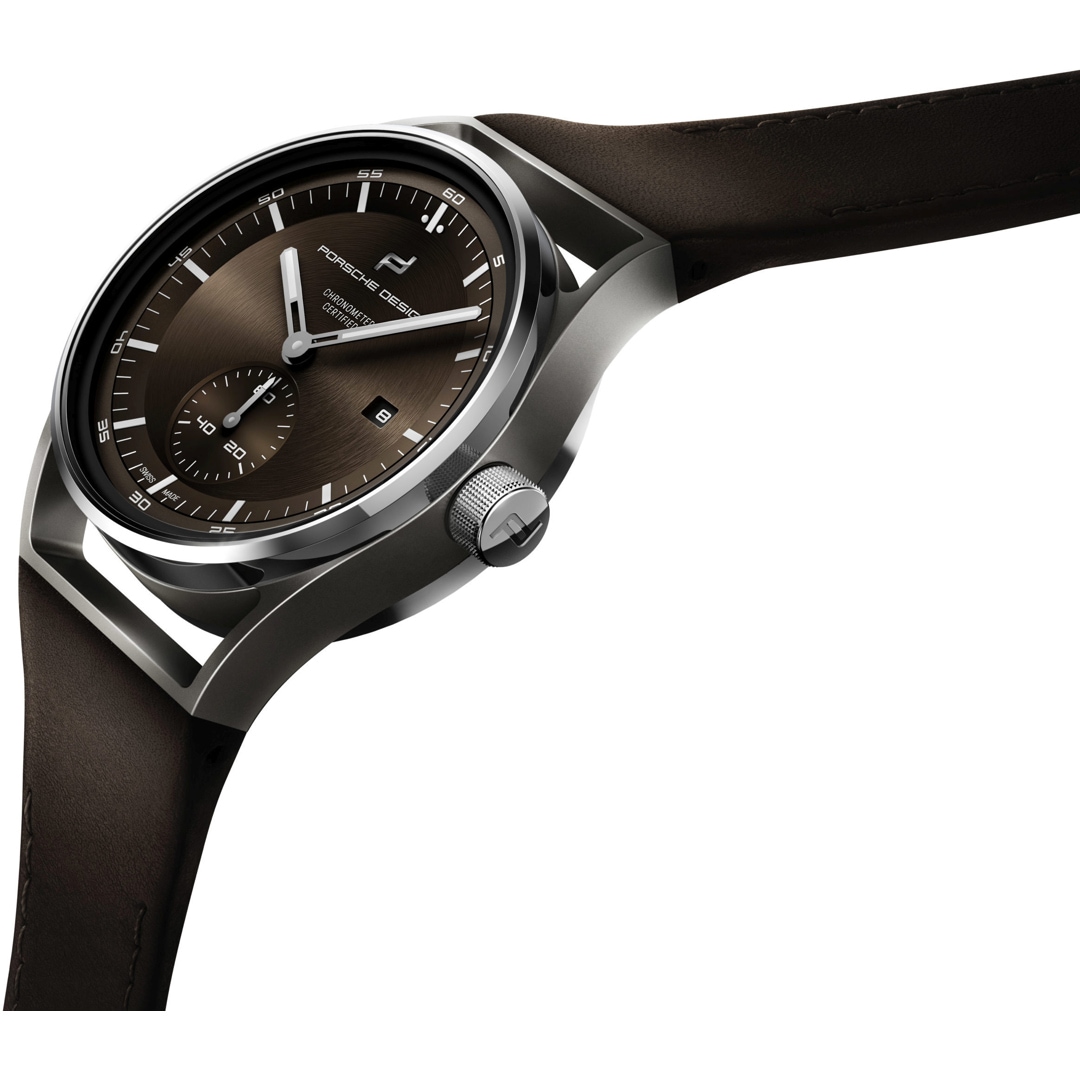 Porsche Design Sport Chrono Subsecond Titanium & Brown