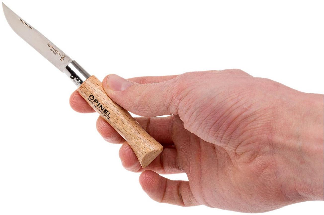 Opinel zakmes No. 5 Classic, RVS, lemmetlengte 6,0 cm