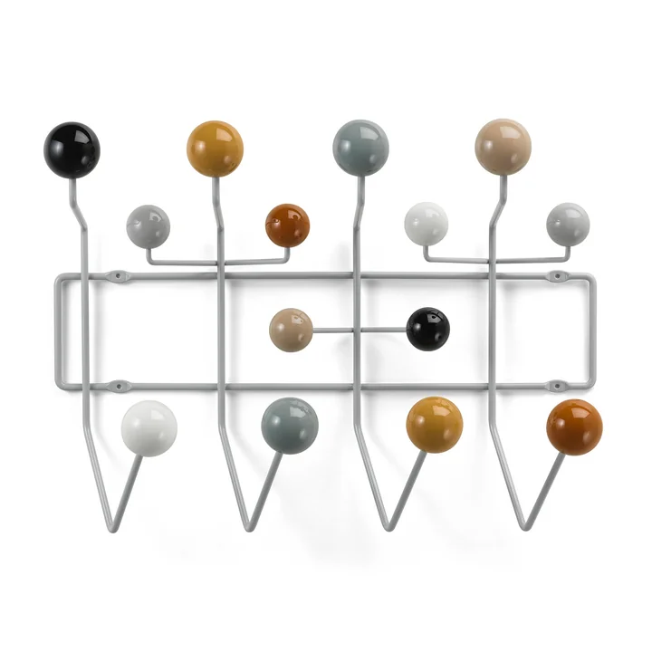Vitra - Hang it all Garderobe, neutral / mehrfarbig