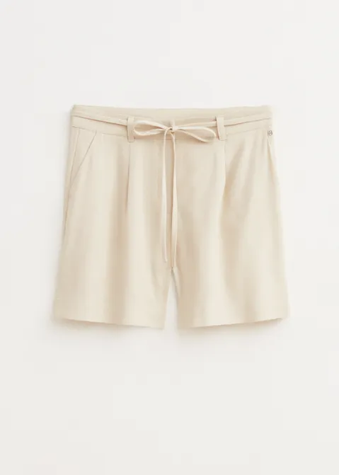Linnen short zand (ZND.L)