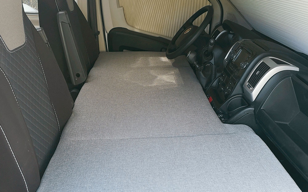 Matratze für Fahrerkabine Fiat Ducato, Citroën Jumper, Peugeot Boxer ab Bj. 2002