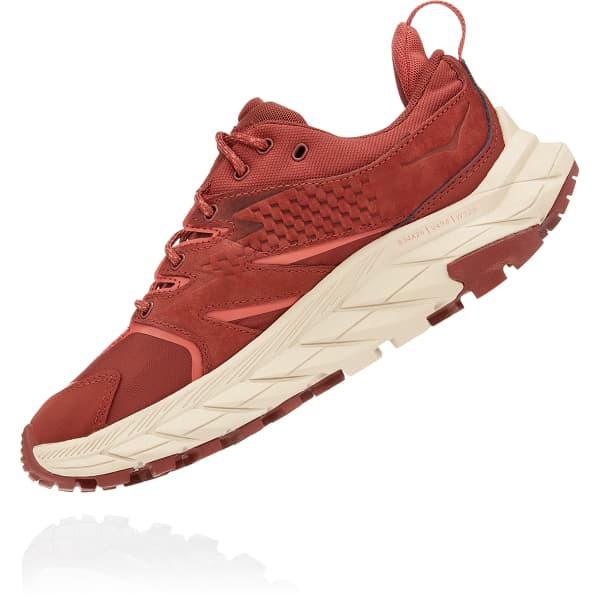 Chaussure de randonnée basse HOKA ONE ONE ANACAPA LOW GORE-TEX W CHERRY MAHOGANY/HOT SAUCE