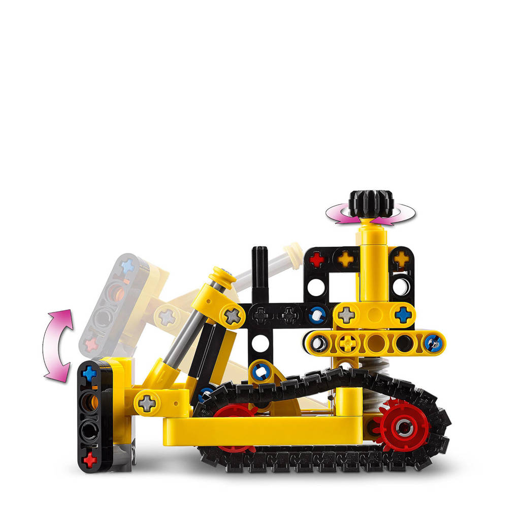 Lego buldozerZware bulldozer Speelgoed Voertuig Rollenspellen Set 42163