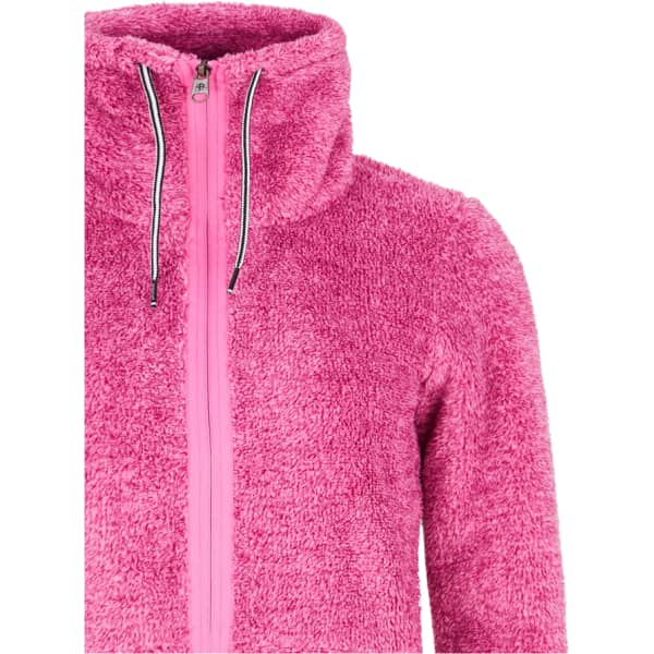 Veste polaire PROTEST RIRI FULL ZIP TOP FOXY PINK