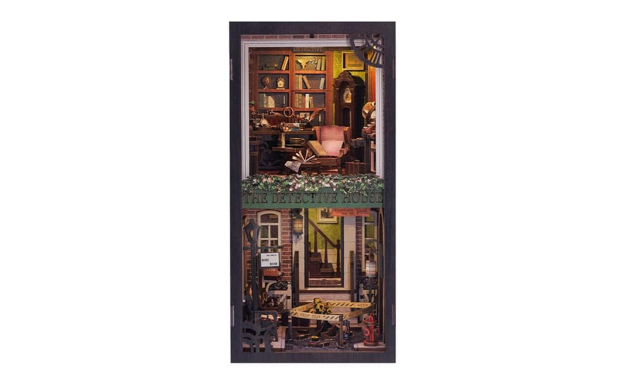 Bausatz Rose Detective Agency3D-Modell aus lasergeschnittenen Holzteilen
