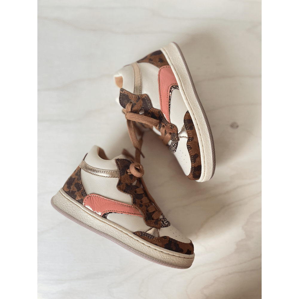 Romagnoli - Sneaker Mid - Texano Latte Leo