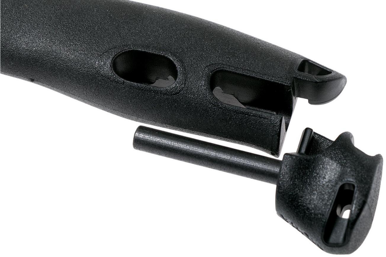 Morakniv Companion Spark 13567 Black, bushcraftmes met firesteel