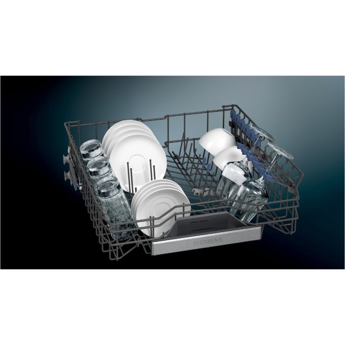 Siemens Stand-Geschirrspüler iQ300 SN25ZI49CE Silver Inox