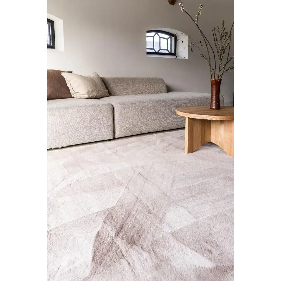 Interieur05 Hoogpolig Vloerkleed Lux Beige - 290 x 200 cm
