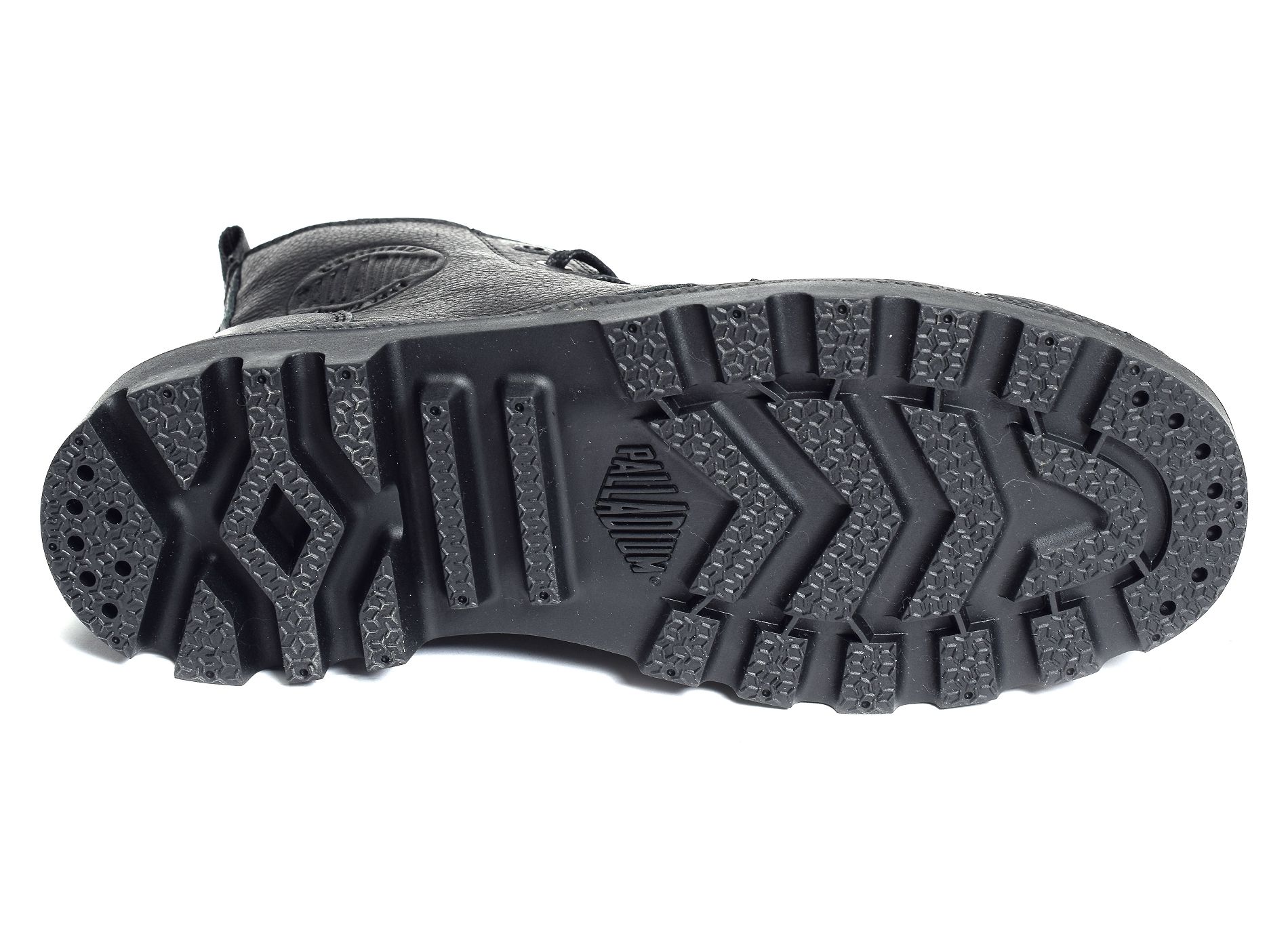 Pampa zip leather noir