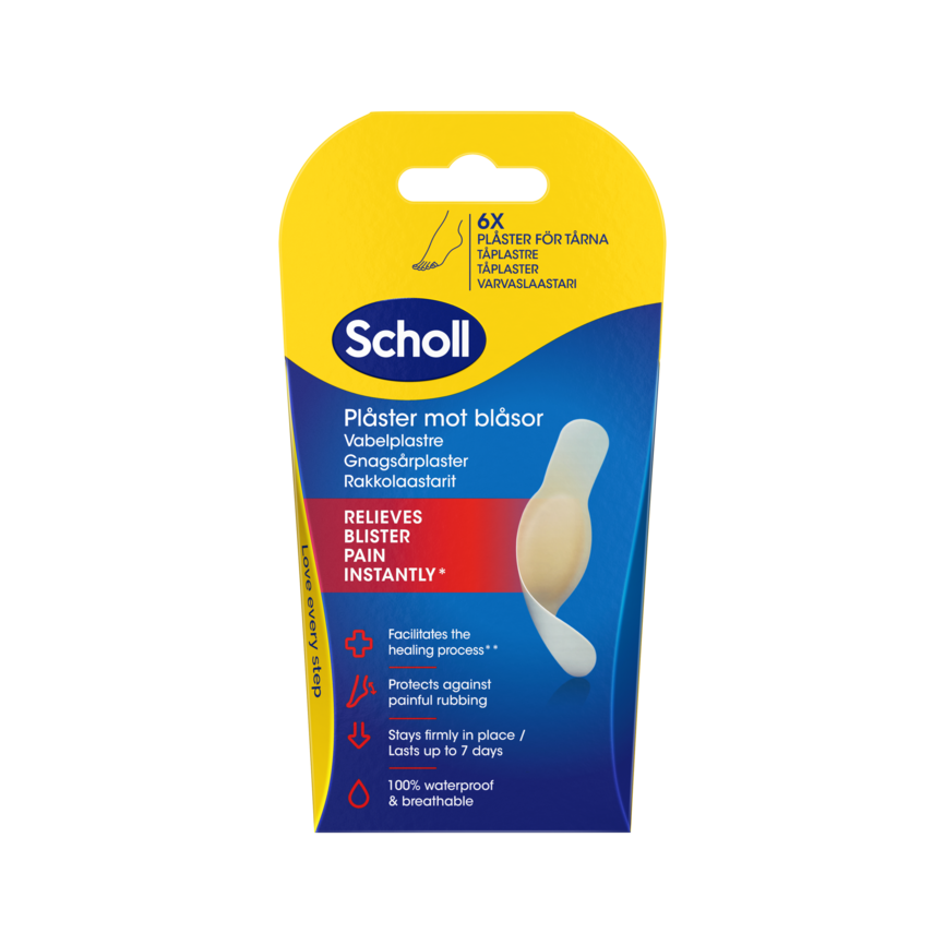 Scholl gnagsårplaster tær