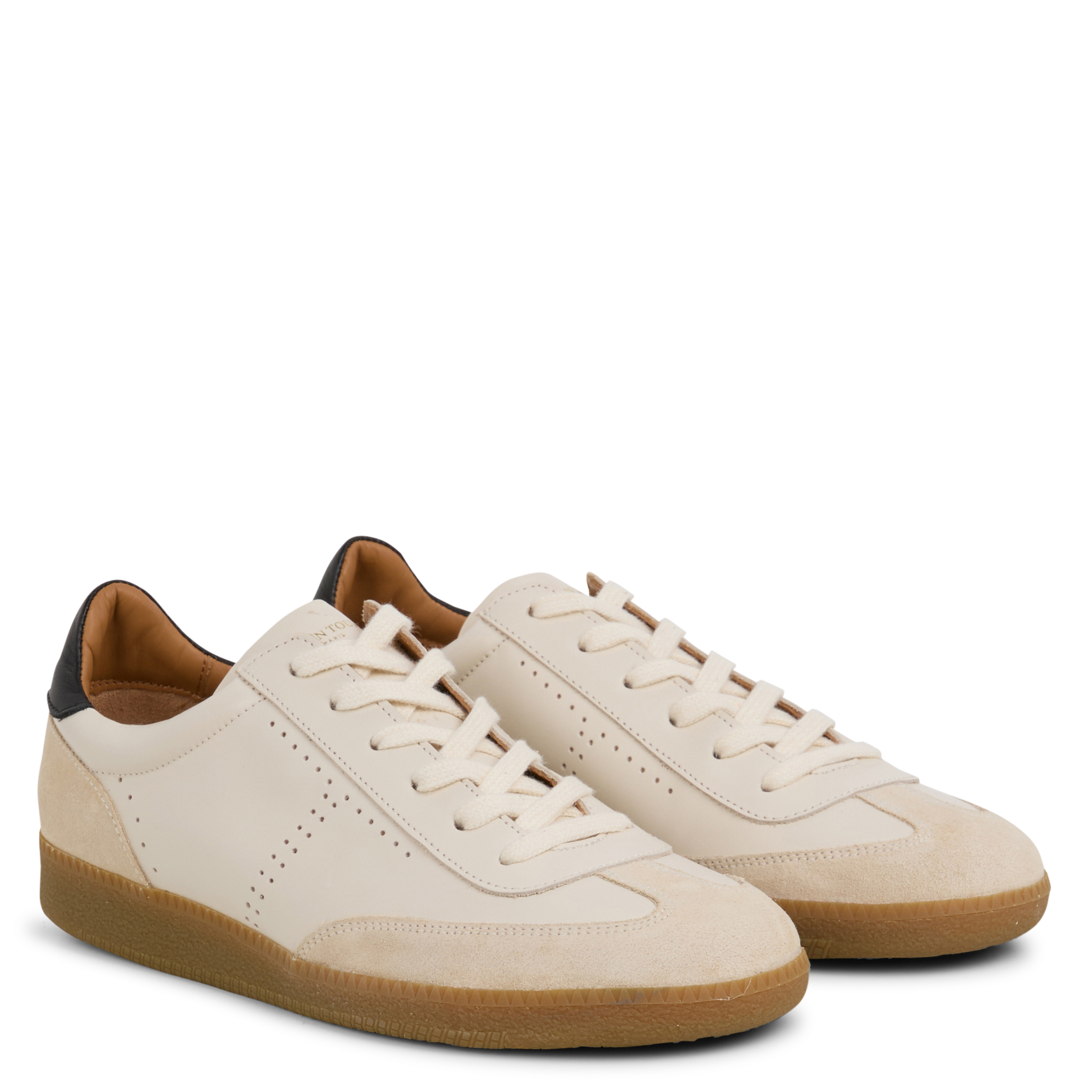 SOLVEIG - Baskets basses en cuir | Multicolore