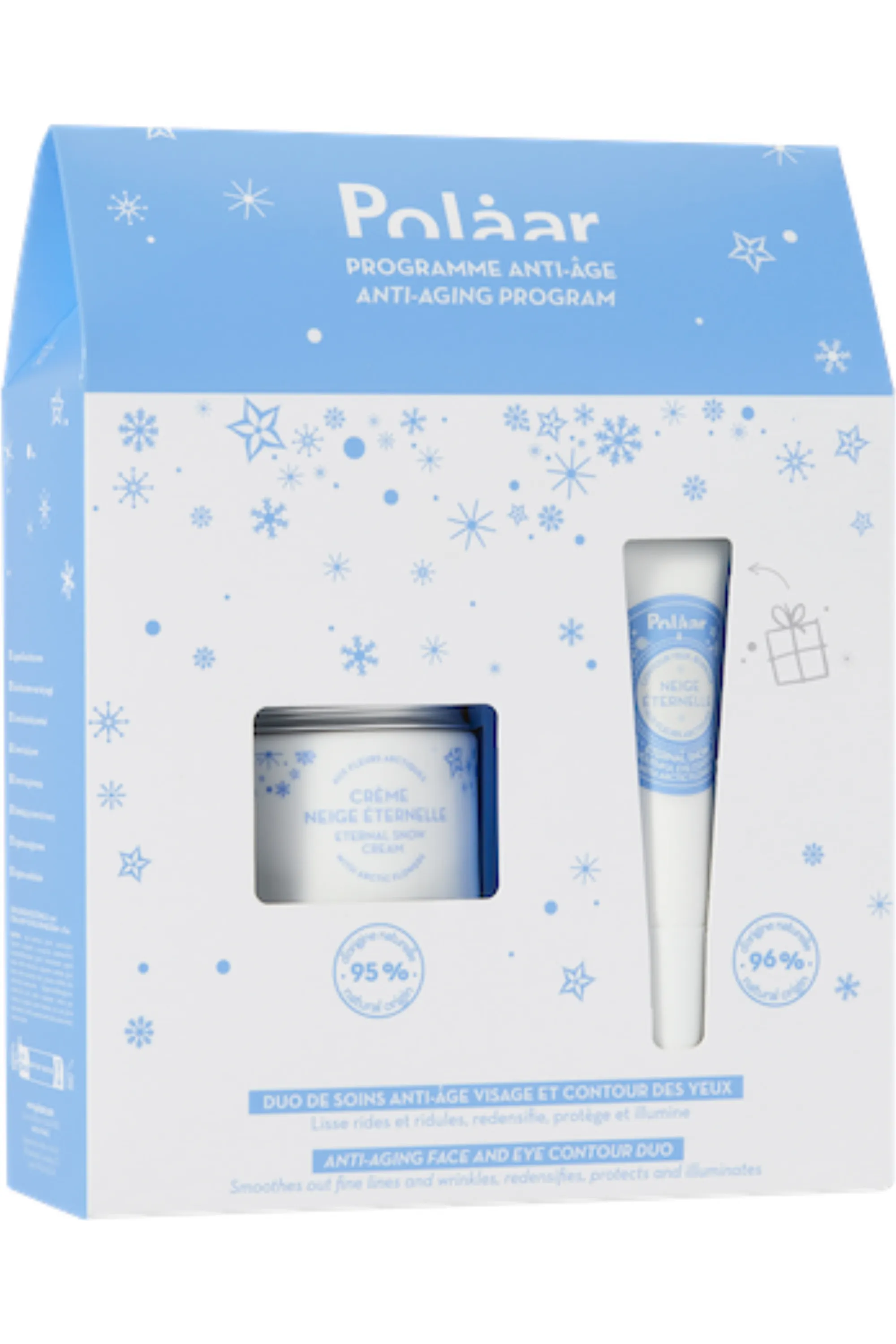 Polaar Coffret crème Neige Eternelle + contour des yeux offert-60 ml