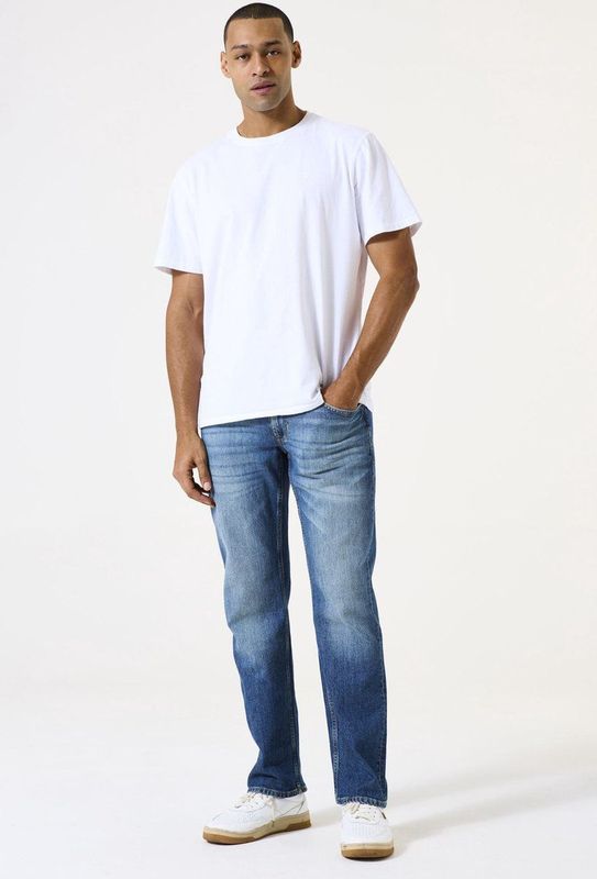GARCIA - Ciro - Jeans - Blauw - Loose Fit - 5-Pocket