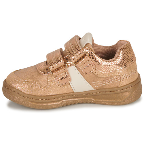 Kickers - KALIDO - Beige / Rose glitter