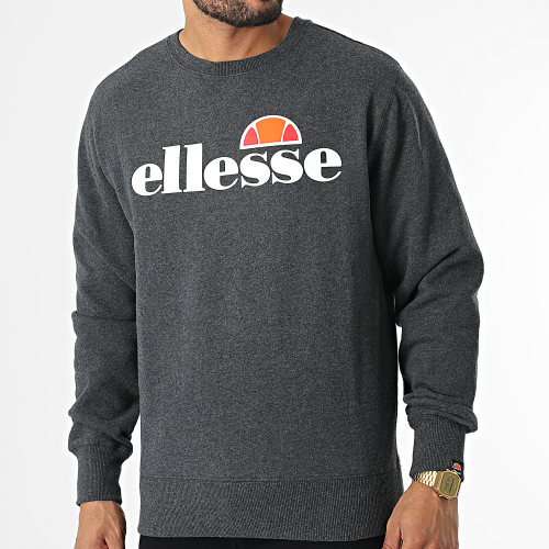 Sweat Crewneck Succiso Gris Anthracite Chiné