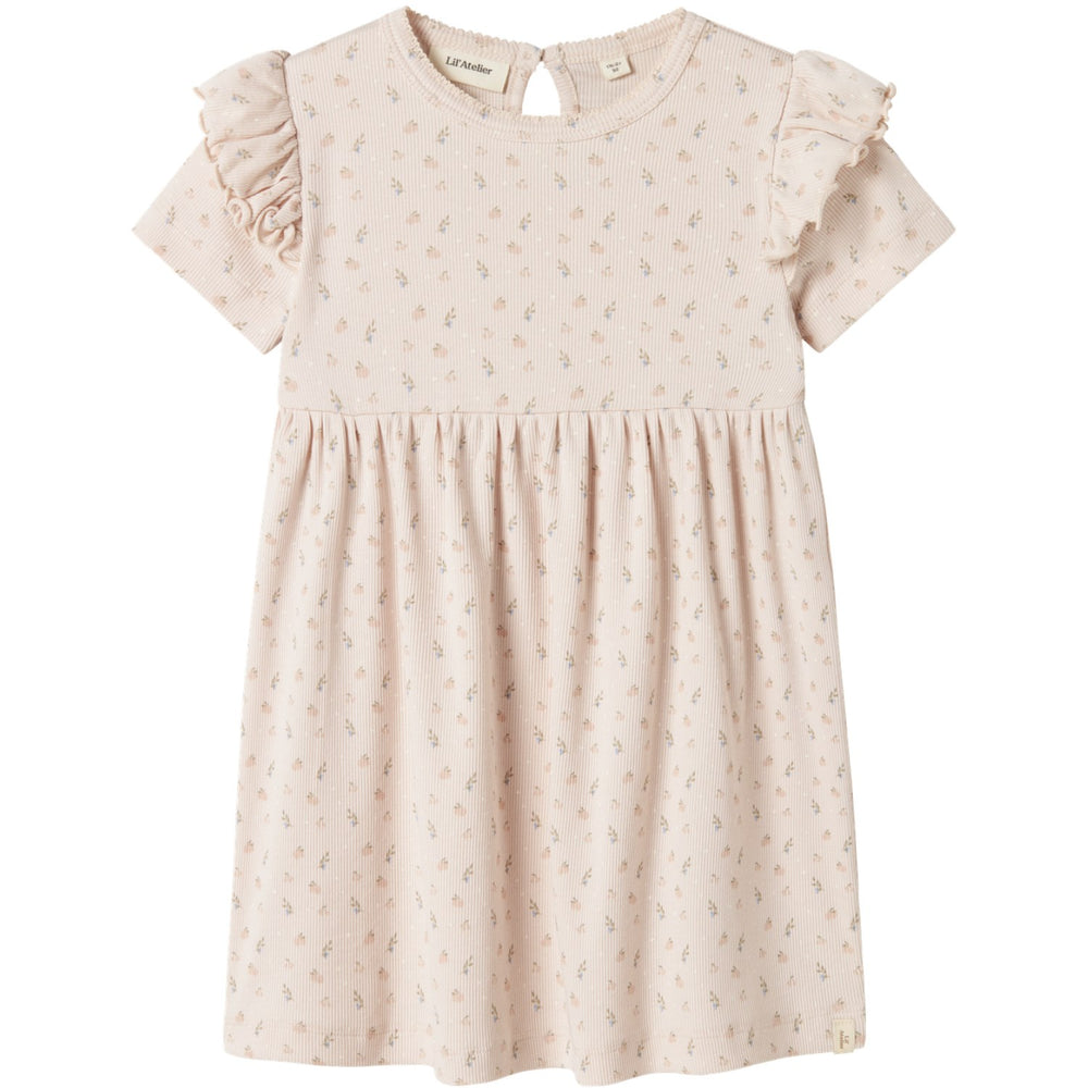 Køb Lil'Atelier Peach Blush Nmfgago Kiv Ss Kjole Lil
