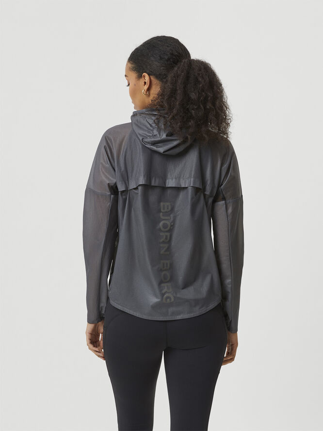 Björn Borg BORG RUNNING JACKET Dark grey