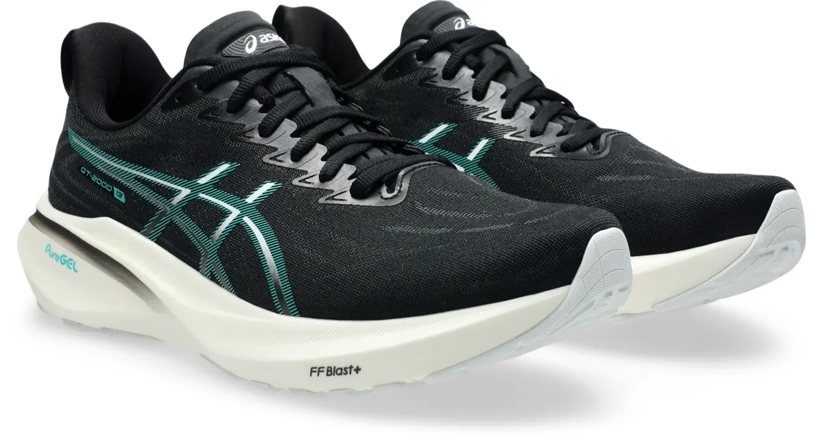 Asics Men's GT-2000 13 Black/wave Teal