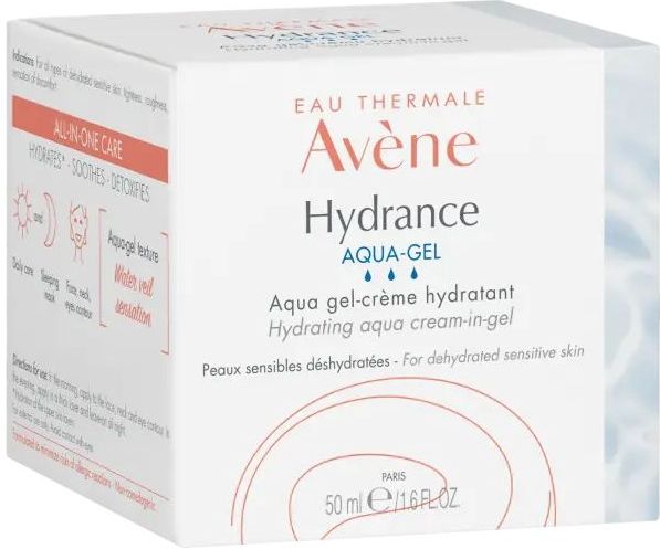 Avène - Hydrance Aqua-Gel - Gezichtscrème - 50ml - Hydraterend