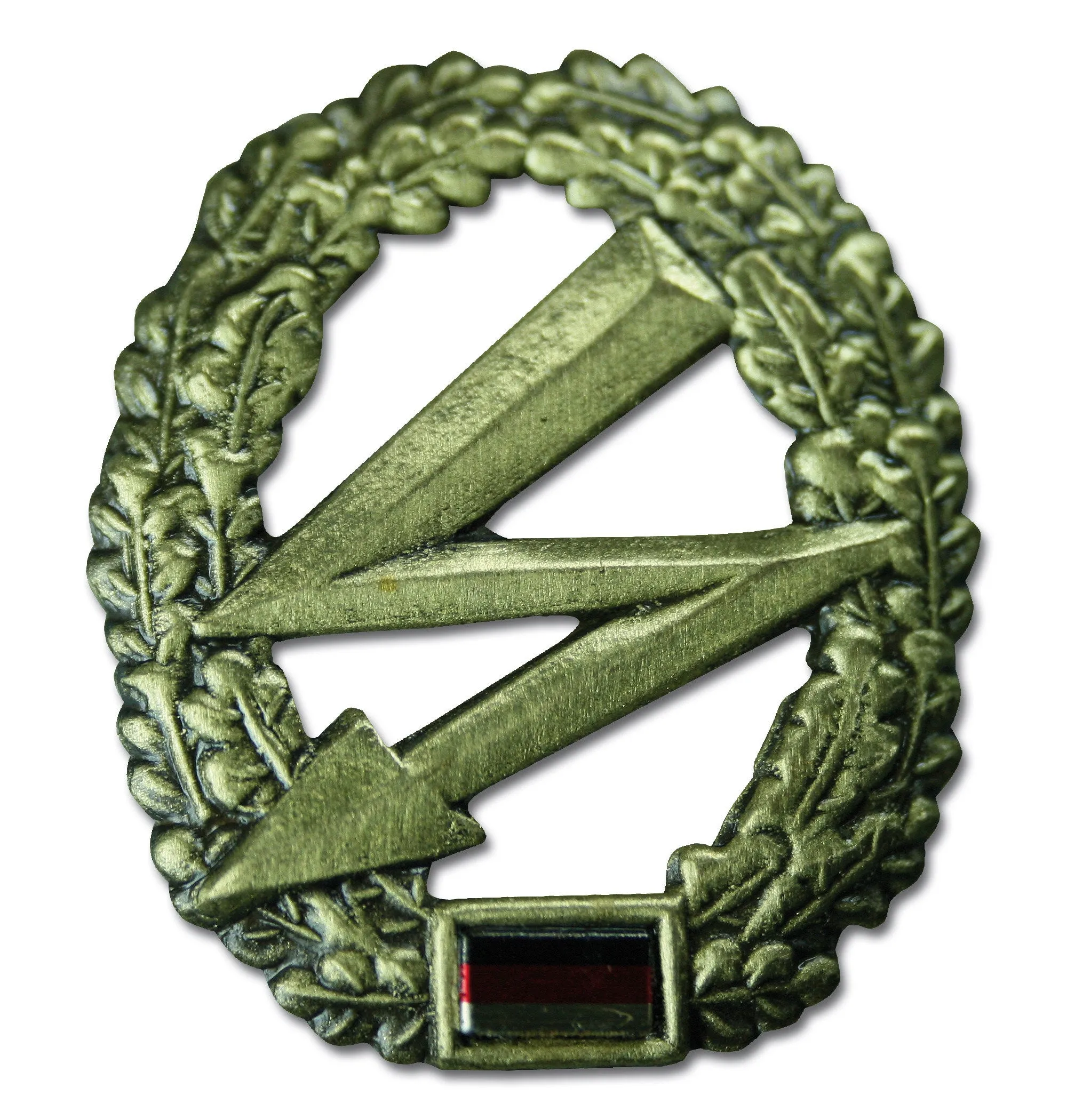Fritzsch -  Abzeichen BW Barett Fernmeldetruppe