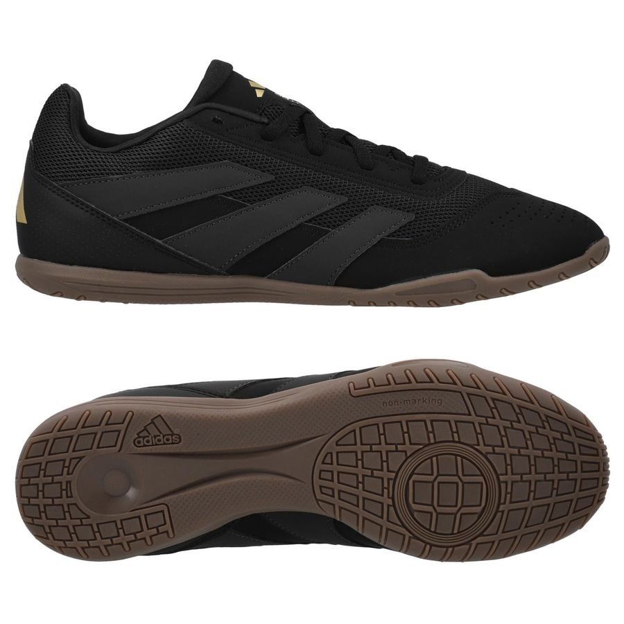 adidas Predator Club Sala IN Dark Spark - Noir/Gris/Doré