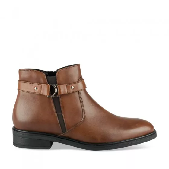 Bottines MARRON MEGIS ELEGANT