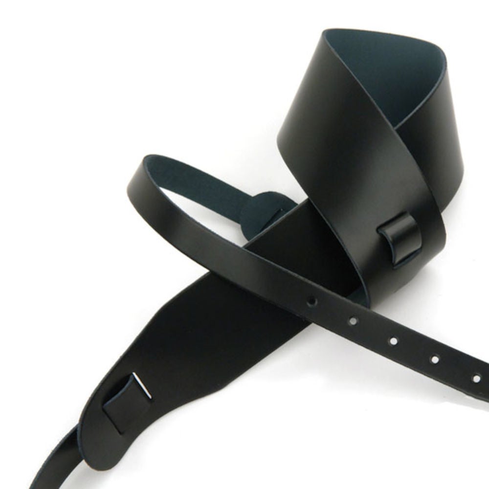 D'Addario 25LBNJ00-DX leren banjo draagband zwart