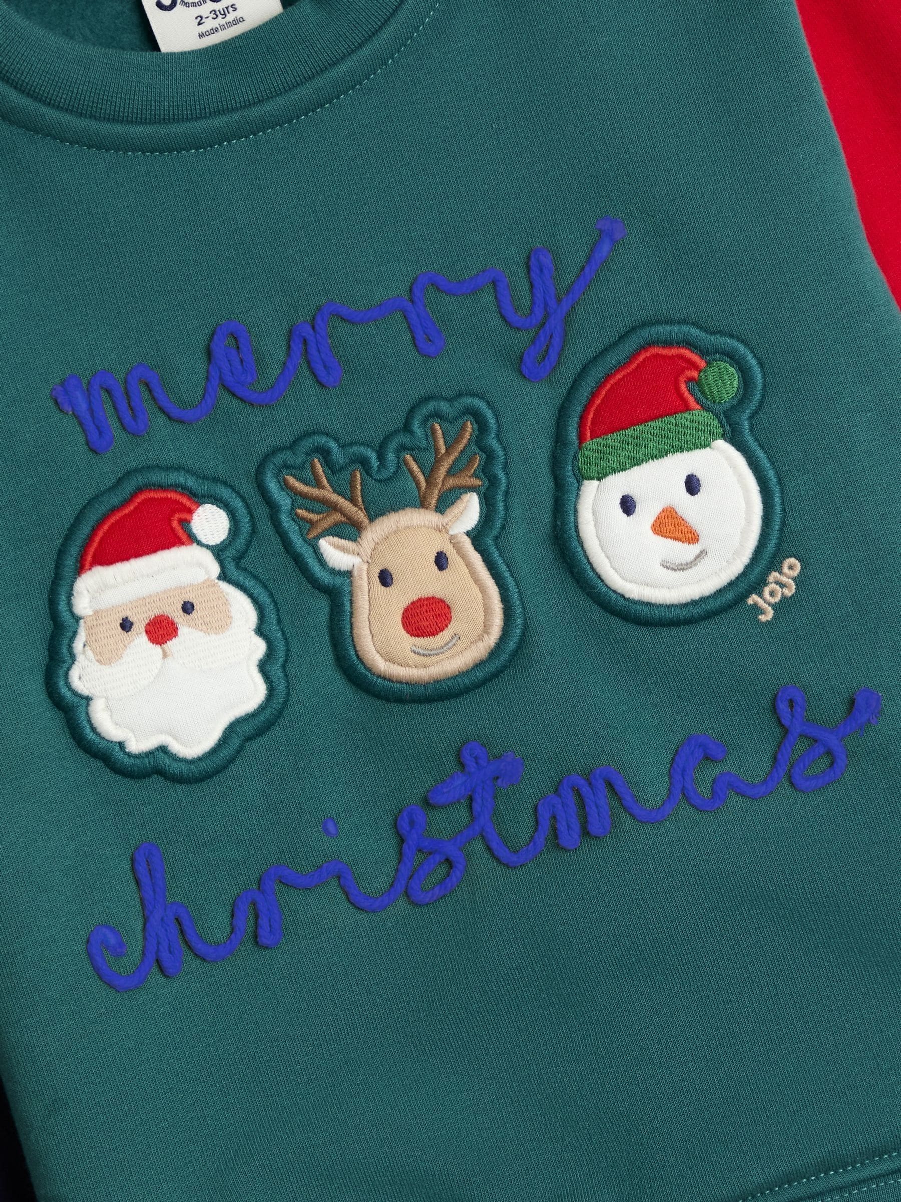 JoJo Maman Bébé sweatshirt met applicatie