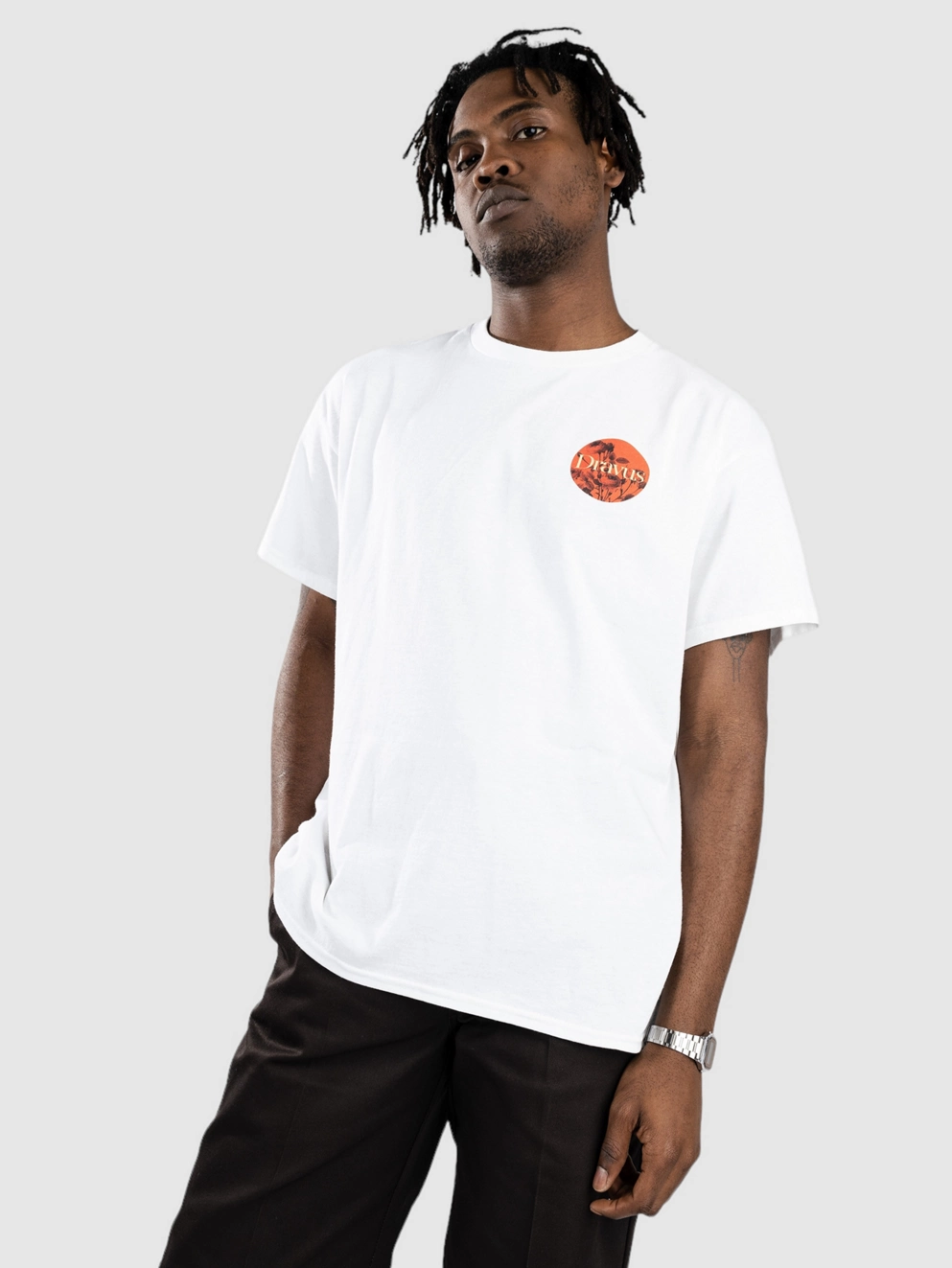 Dravus The Flower T-Shirt white