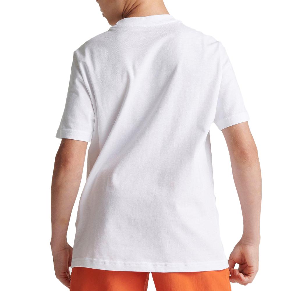 Adidas T-shirt Blanc Garçon Adidas IC5385