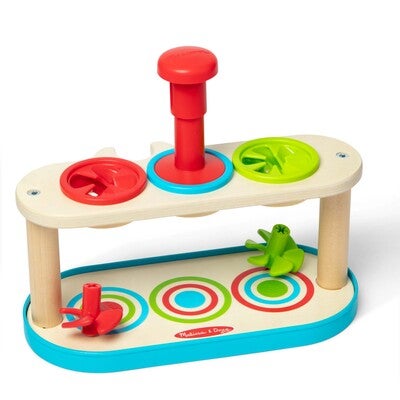 Melissa & Doug Match & Push Utviklingslekesett