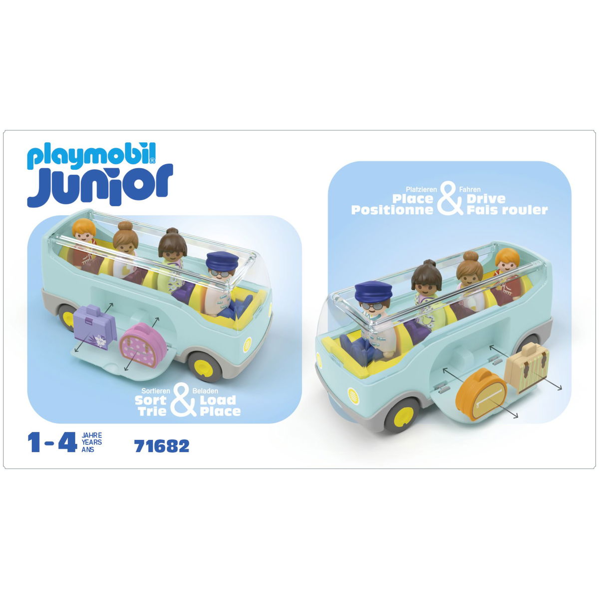 PLAYMOBILPLAYMOBIL   JUNIOR 71682 Reisebus