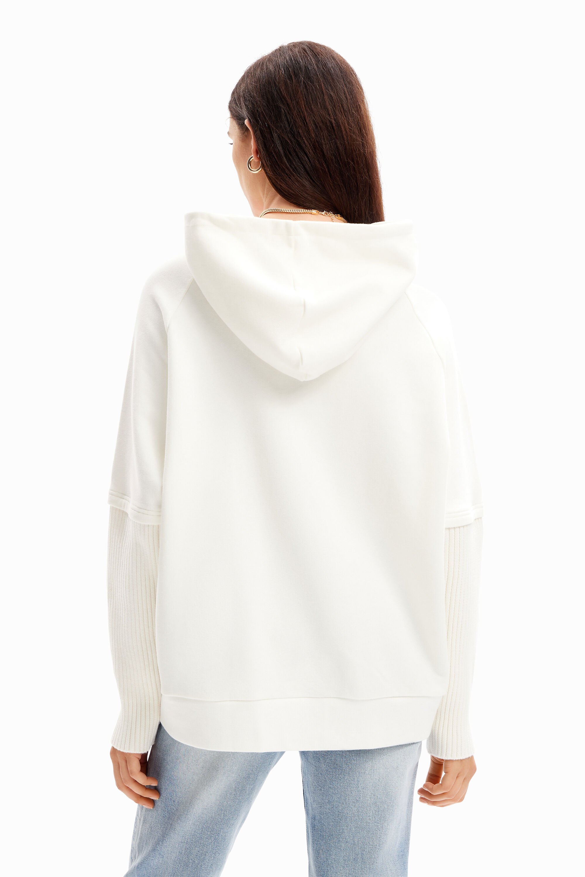 Sweat-shirt oversize Mickey Mouse