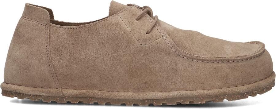 BIRKENSTOCK Veterschoenen Utti Lace M Maat: 42 Materiaal: Suède Kleur: Beige